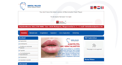 Desktop Screenshot of dentalpalace.hu